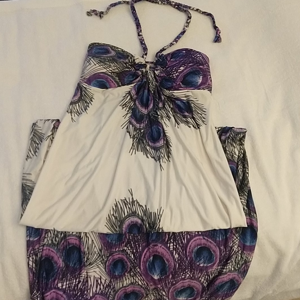 Peacock dress